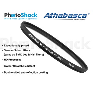 Waterproof UV Lens Filter - Athabasca WP MCUV - AWPMCUV55